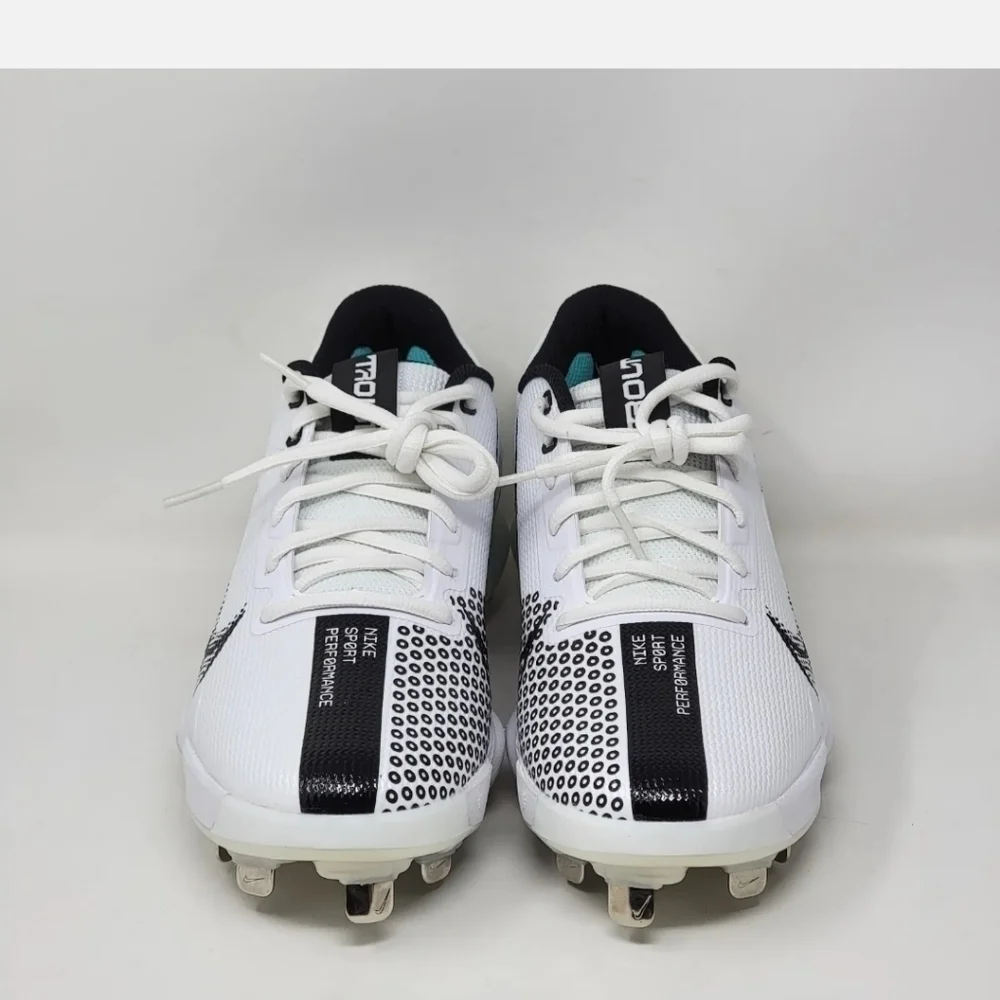 Nike Force Zoom Trout 7 Men Pro Baseball Cleats CQ7224 101 White/Black New Multi